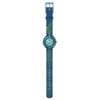 Montre FLIK FLAK Classroom Creations enfant cadran bleu bracelet pet recycle bleu - vue VD1