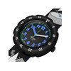 Montre FLIK FLAK Classroom Creations enfant cadran blanc bracelet pet recycle noir - vue V2