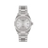Montre TISSOT prc 100 solar mixte solaire, bracelet acier inoxydable gris - vue V1