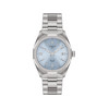Montre TISSOT prc 100 solar mixte solaire, bracelet acier inoxydable gris - vue V1