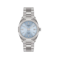 Montre TISSOT prc 100 solar mixte solaire, bracelet acier inoxydable gris