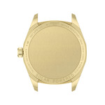 Montre TISSOT PRC 100 SOLAR mixte cadran doré bracelet PVD doré - vue 3