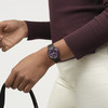 Montre SWATCH essentials mixte bracelet plastique marron - vue Vporté 1