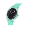 Montre SWATCH essentials mixte bracelet plastique turquoise - vue V2