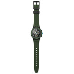 Montre SWATCH essentials mixte bracelet plastique vert - vue D1