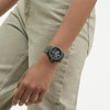 Montre SWATCH essentials mixte bracelet plastique vert - vue Vporté 1