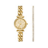 Montre FOSSIL carlie mini femme bracelet acier inoxydable doré - vue V1