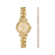 Montre FOSSIL carlie mini femme bracelet acier inoxydable doré