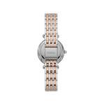 Montre FOSSIL carlie mini femme bracelet acier inoxydable bicolore - vue D4