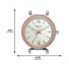 Montre FOSSIL carlie mini femme bracelet acier inoxydable bicolore - vue VD5