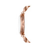 Montre FOSSIL carlie mini femme bracelet acier inoxydable doré rose - vue V2