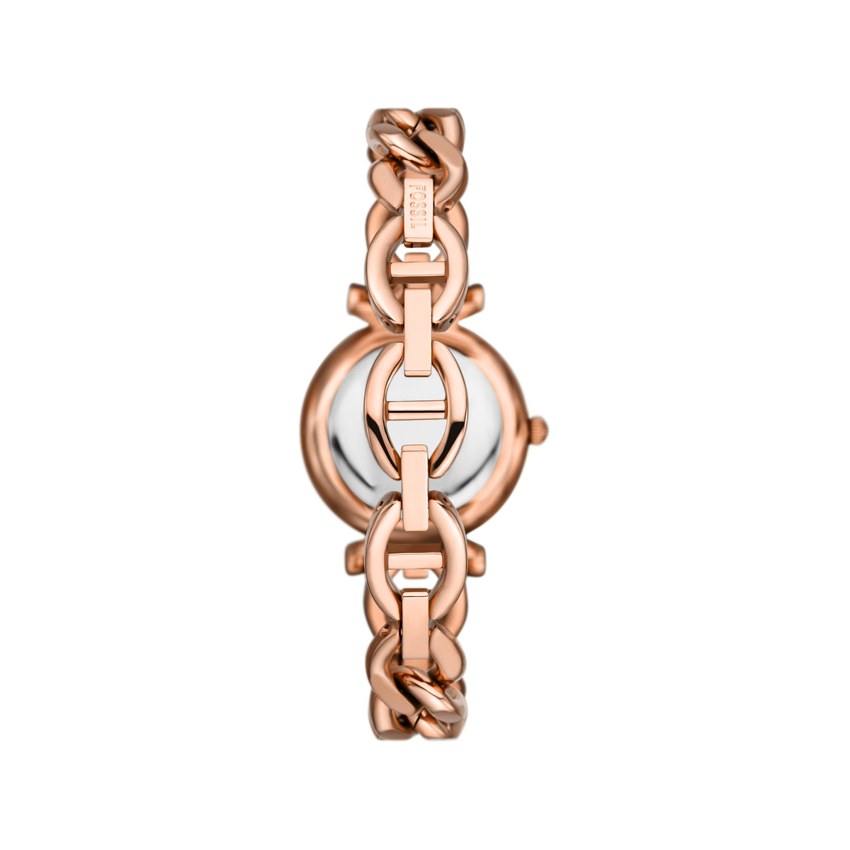 Montre FOSSIL carlie mini femme bracelet acier inoxydable doré rose - vue 3