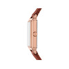 Montre FOSSIL raquel femme bracelet cuir marron - vue V2