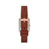 Montre FOSSIL raquel femme bracelet cuir marron - vue V3