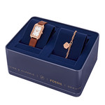 Montre FOSSIL raquel femme bracelet cuir marron - vue D2