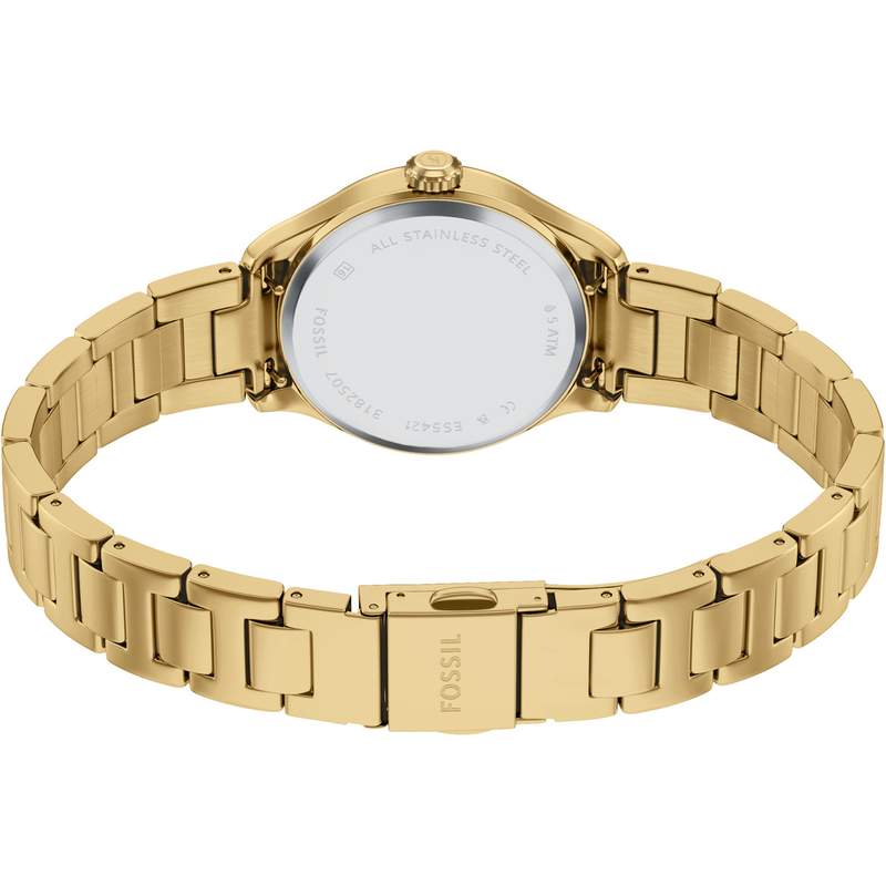 Montre FOSSIL gilmore femme bracelet acier inoxydable doré - vue 3
