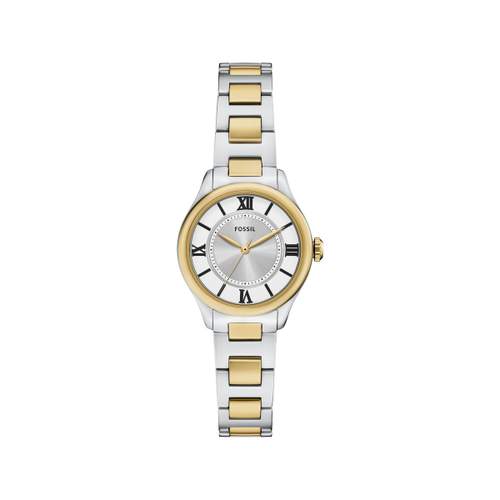 FOSSIL gilmore women's watch bicolor stainless steel bracelet