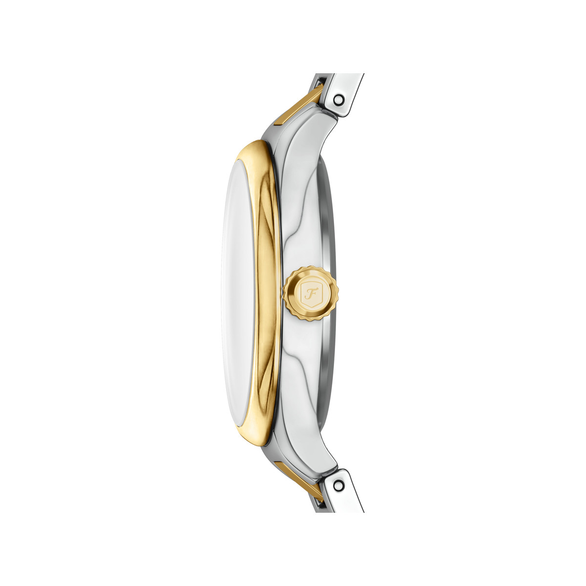 Montre FOSSIL gilmore femme bracelet acier inoxydable bicolore - vue 2