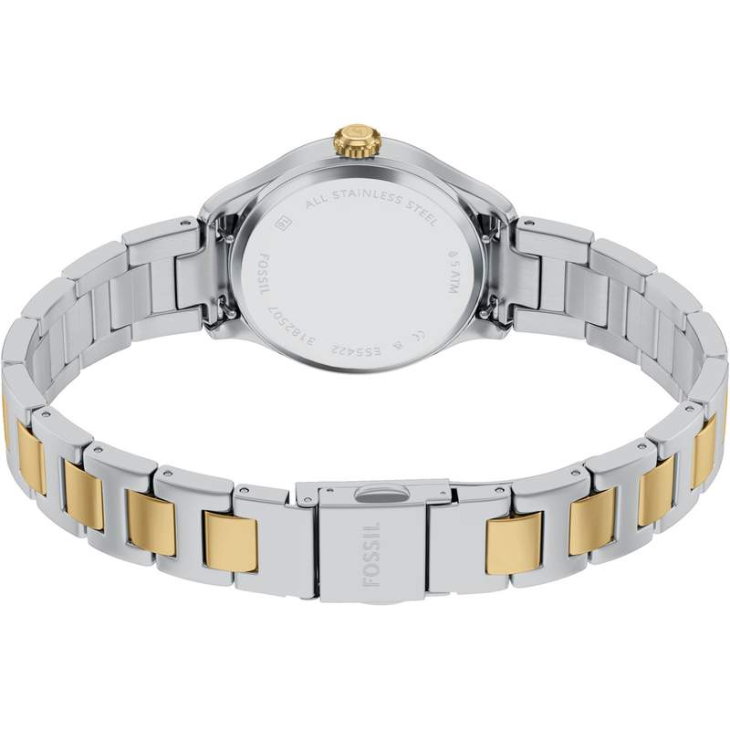 Montre FOSSIL gilmore femme bracelet acier inoxydable bicolore - vue 3