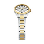 Montre FOSSIL gilmore femme bracelet acier inoxydable bicolore - vue D3