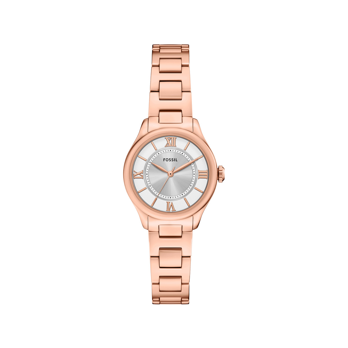 Montre FOSSIL gilmore femme bracelet acier inoxydable doré rose