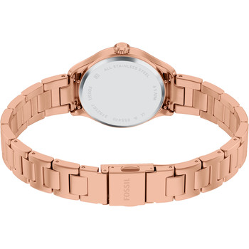 FOSSIL gilmore ladies watch stainless steel bracelet pink gold