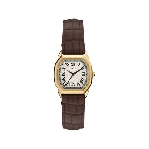 Montre FOSSIL harlow femme bracelet cuir marron
