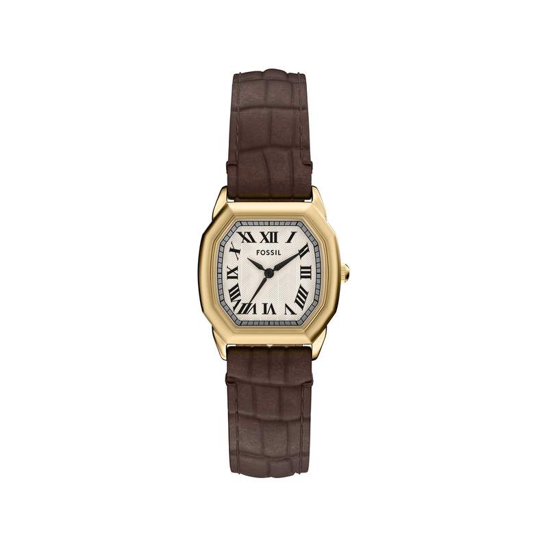 Montre FOSSIL harlow femme bracelet cuir marron - vue 1