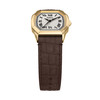 Montre FOSSIL harlow femme bracelet cuir marron - vue VD3