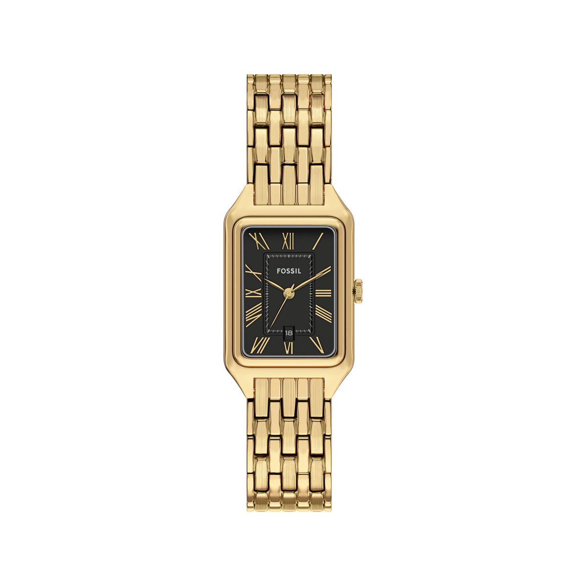 Montre FOSSIL raquel femme bracelet acier inoxydable doré
