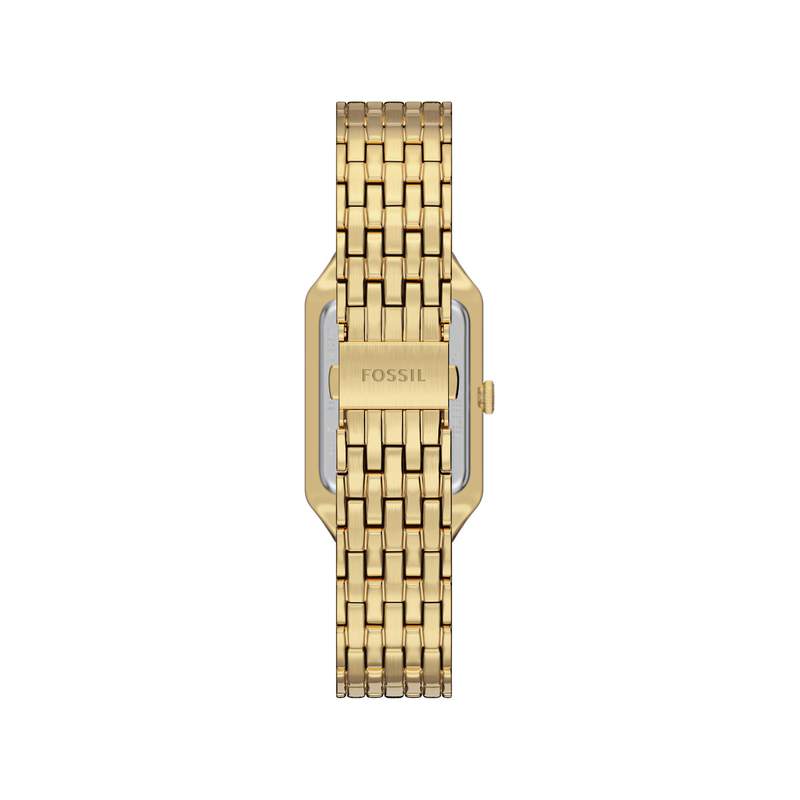 Montre FOSSIL raquel femme bracelet acier inoxydable doré - vue D4