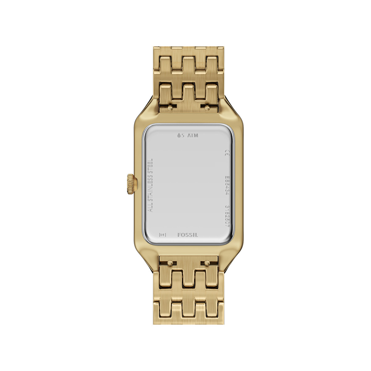 Montre FOSSIL raquel femme bracelet acier inoxydable doré - vue D5