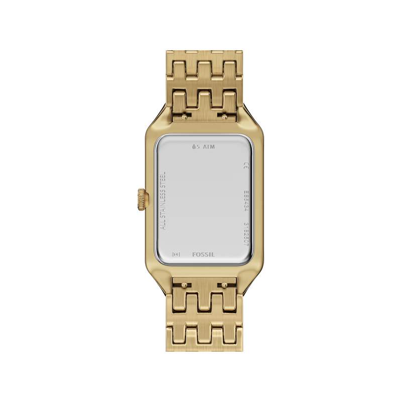 Montre FOSSIL raquel femme bracelet acier inoxydable doré - vue D5