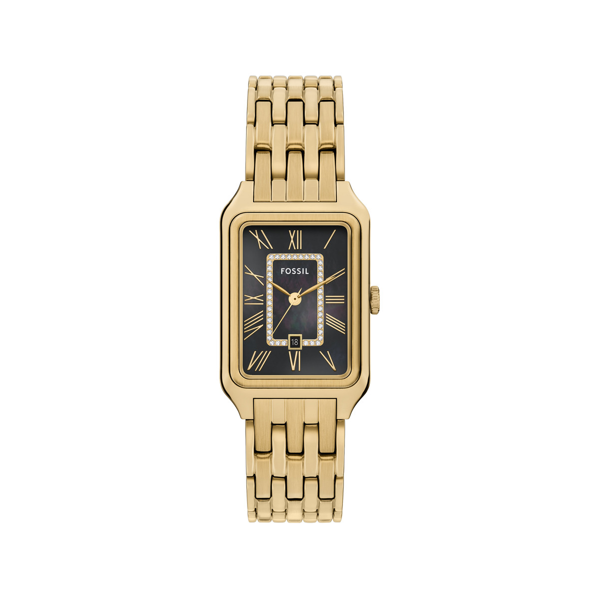 Montre FOSSIL raquel femme bracelet acier inoxydable doré