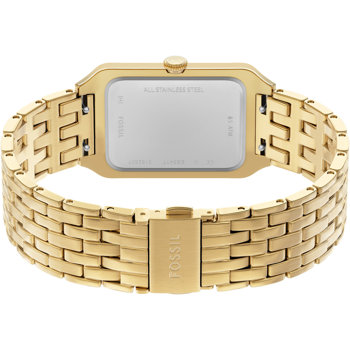 Montre FOSSIL raquel femme bracelet acier inoxydable doré - vue 3