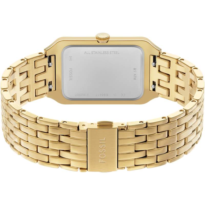 Montre FOSSIL raquel femme bracelet acier inoxydable doré - vue 3