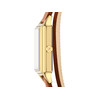 Montre FOSSIL raquel femme bracelet cuir marron - vue V2