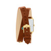 Montre FOSSIL raquel femme bracelet cuir marron - vue VD4