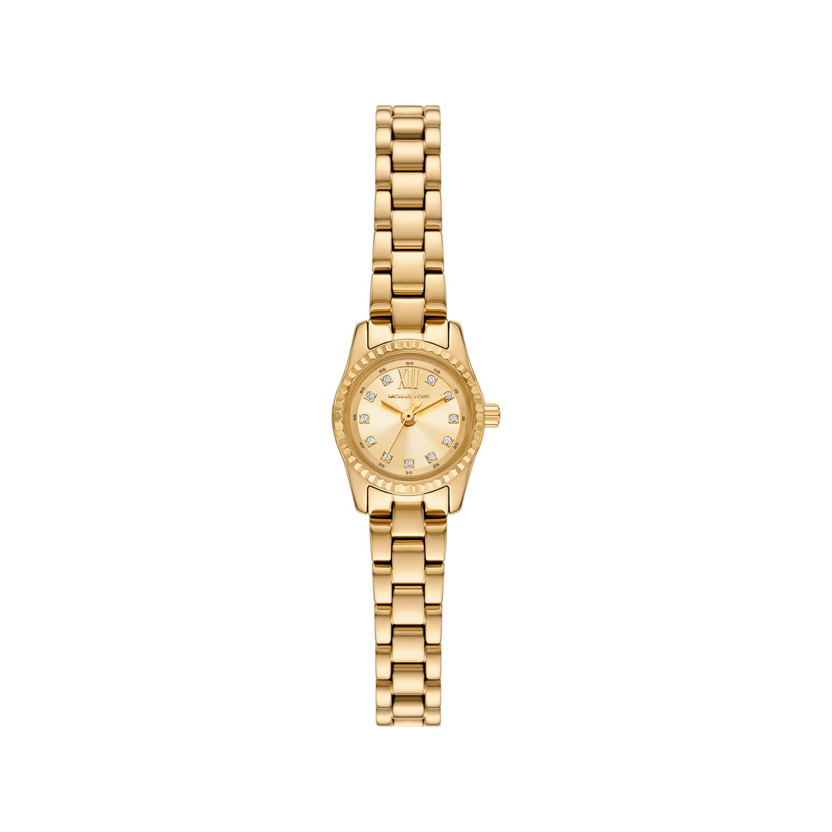 Montre MICHAEL KORS micro lexington femme bracelet acier inoxydable doré