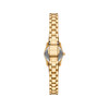 Montre MICHAEL KORS micro lexington femme bracelet acier inoxydable doré - vue V3
