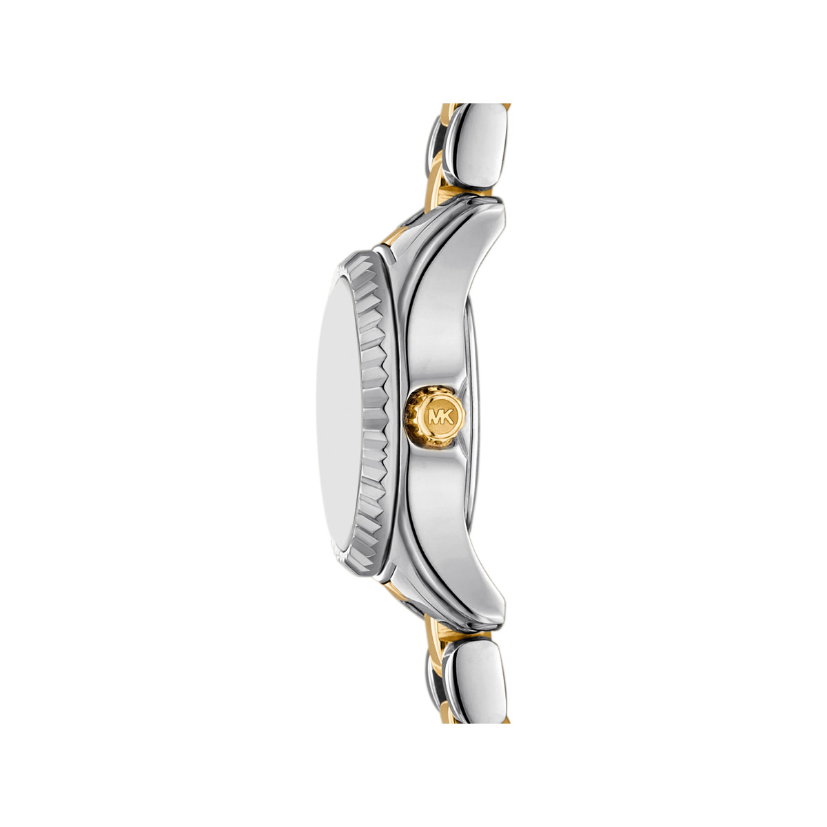 Montre MICHAEL KORS micro lexington femme bracelet acier inoxydable bicolore - vue 2