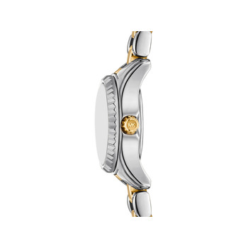 MICHAEL KORS micro lexington ladies watch stainless steel bracelet two-tone