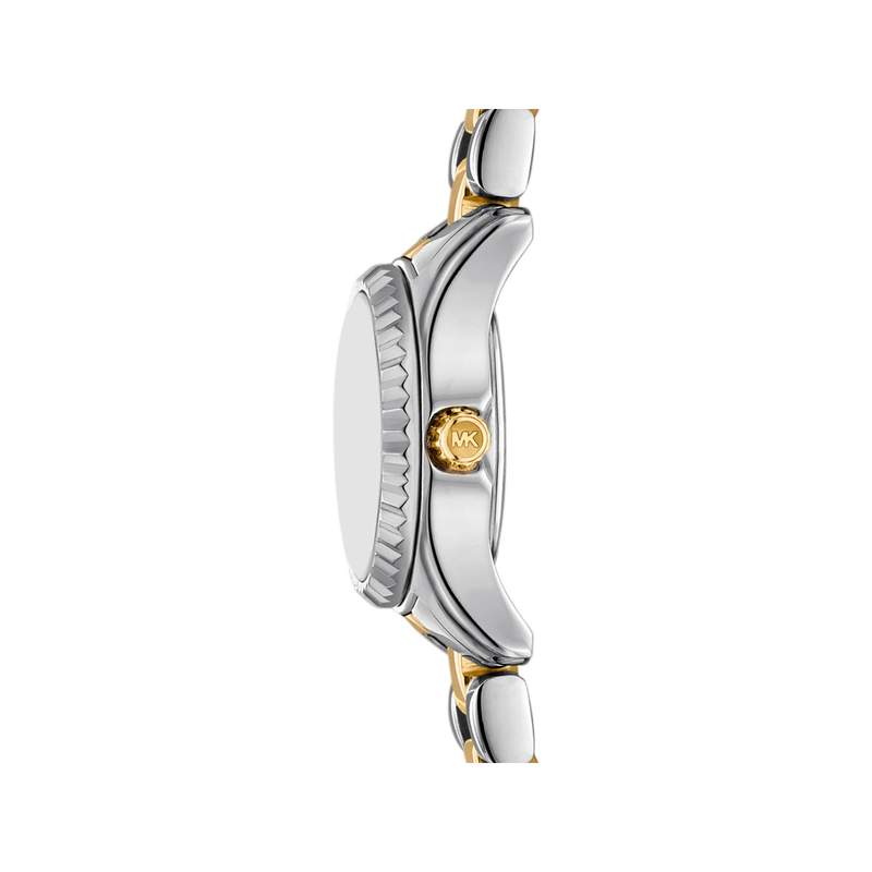 Montre MICHAEL KORS micro lexington femme bracelet acier inoxydable bicolore - vue 2