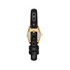 Montre MICHAEL KORS micro lexington femme bracelet cuir noir - vue V3