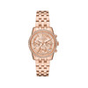 Montre MICHAEL KORS mini bryant femme bracelet acier inoxydable doré rose - vue V1