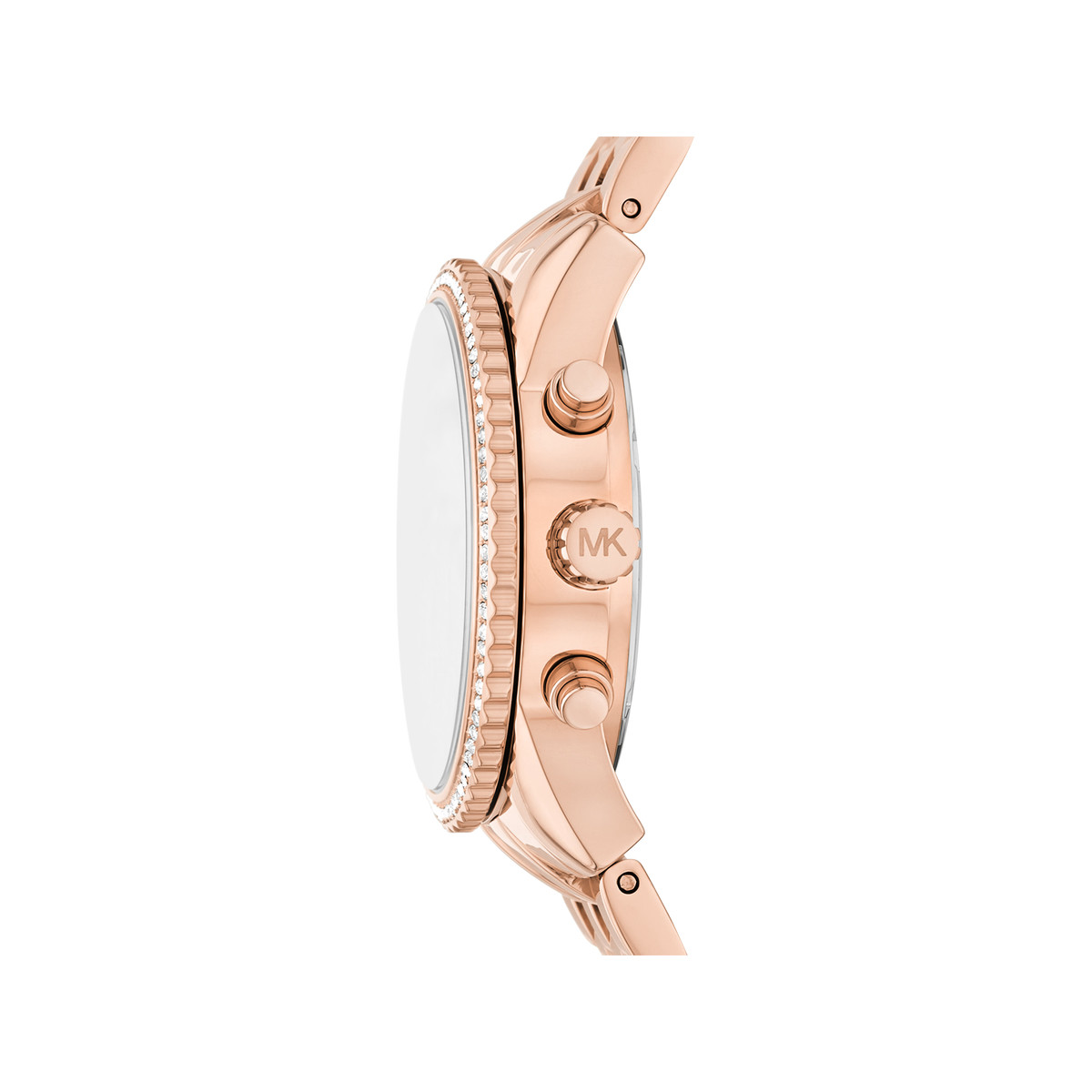 Montre MICHAEL KORS mini bryant femme bracelet acier inoxydable doré rose - vue 2