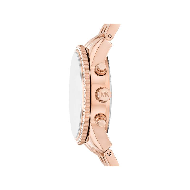 Montre MICHAEL KORS mini bryant femme bracelet acier inoxydable doré rose - vue 2