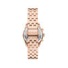 Montre MICHAEL KORS mini bryant femme bracelet acier inoxydable doré rose - vue V3