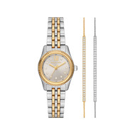 Montre MICHAEL KORS petite lexington femme bracelet acier inoxydable bicolore