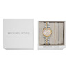 Montre MICHAEL KORS petite lexington femme bracelet acier inoxydable bicolore - vue VD2